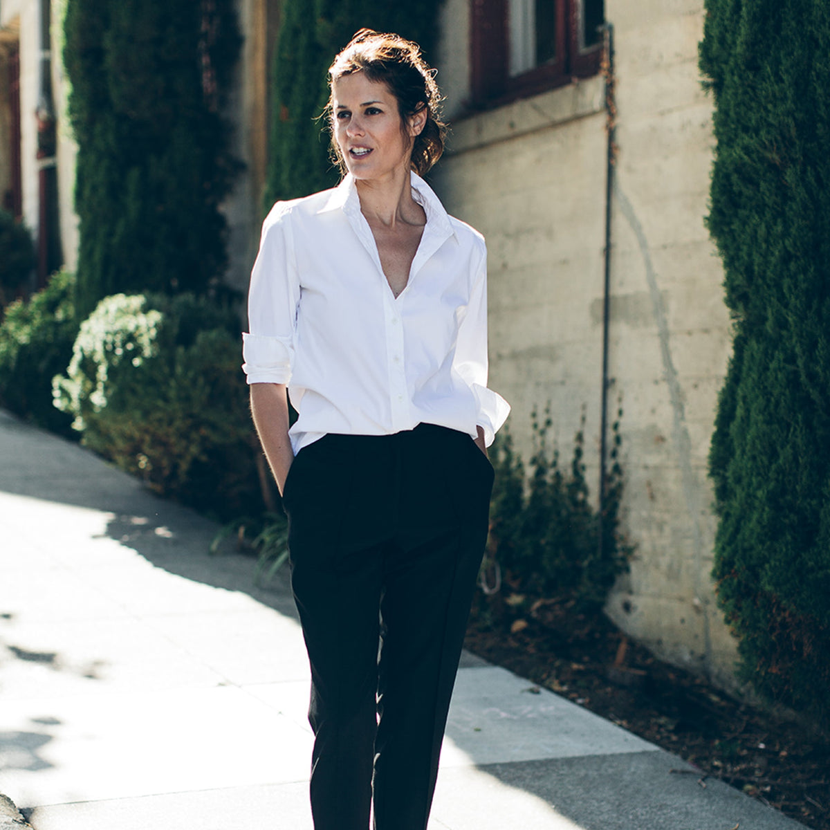 The Katherine in White Pinpoint Oxford