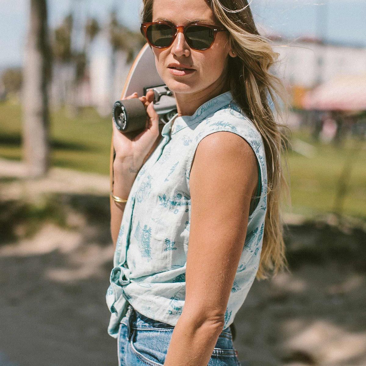 The Dillon in California Aloha Print