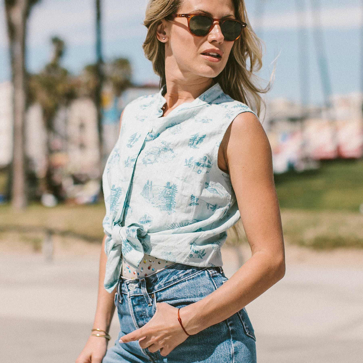 The Dillon in California Aloha Print