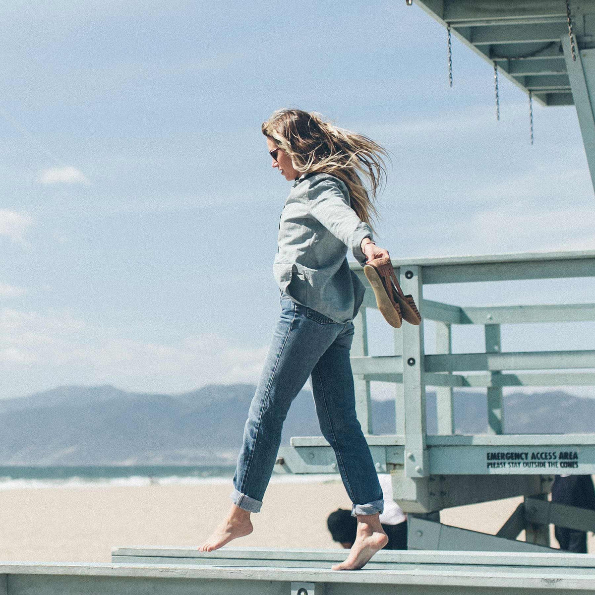 The Katherine in Seafoam Cotton Linen