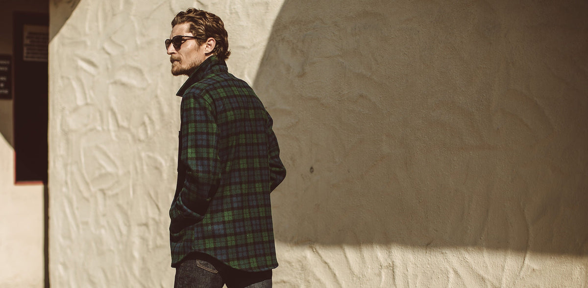The Coit Jacket in Blackwatch Wool