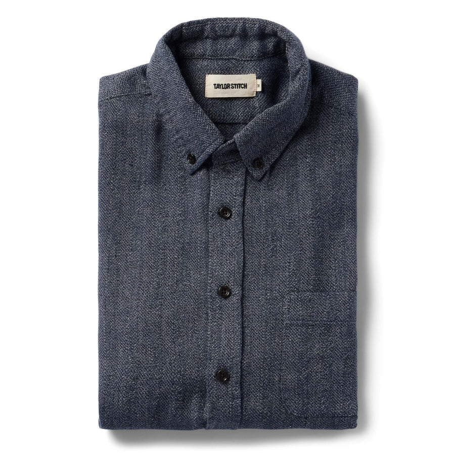 The Jack in Navy Herringbone