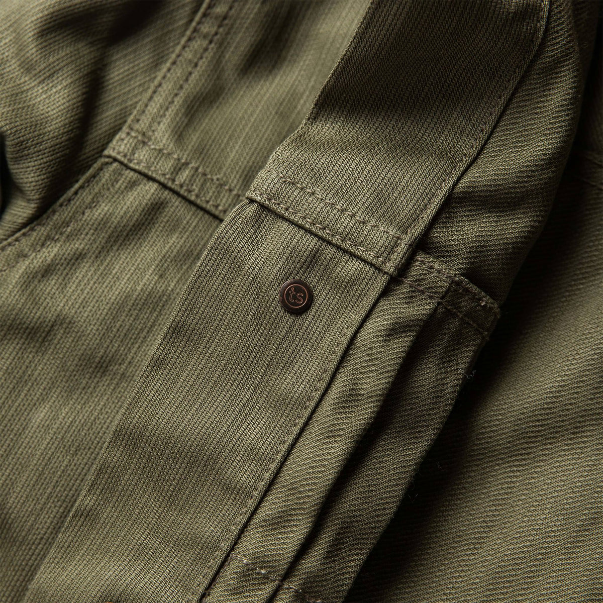 The Ryder Jacket in Yoshiwa Mills Olive