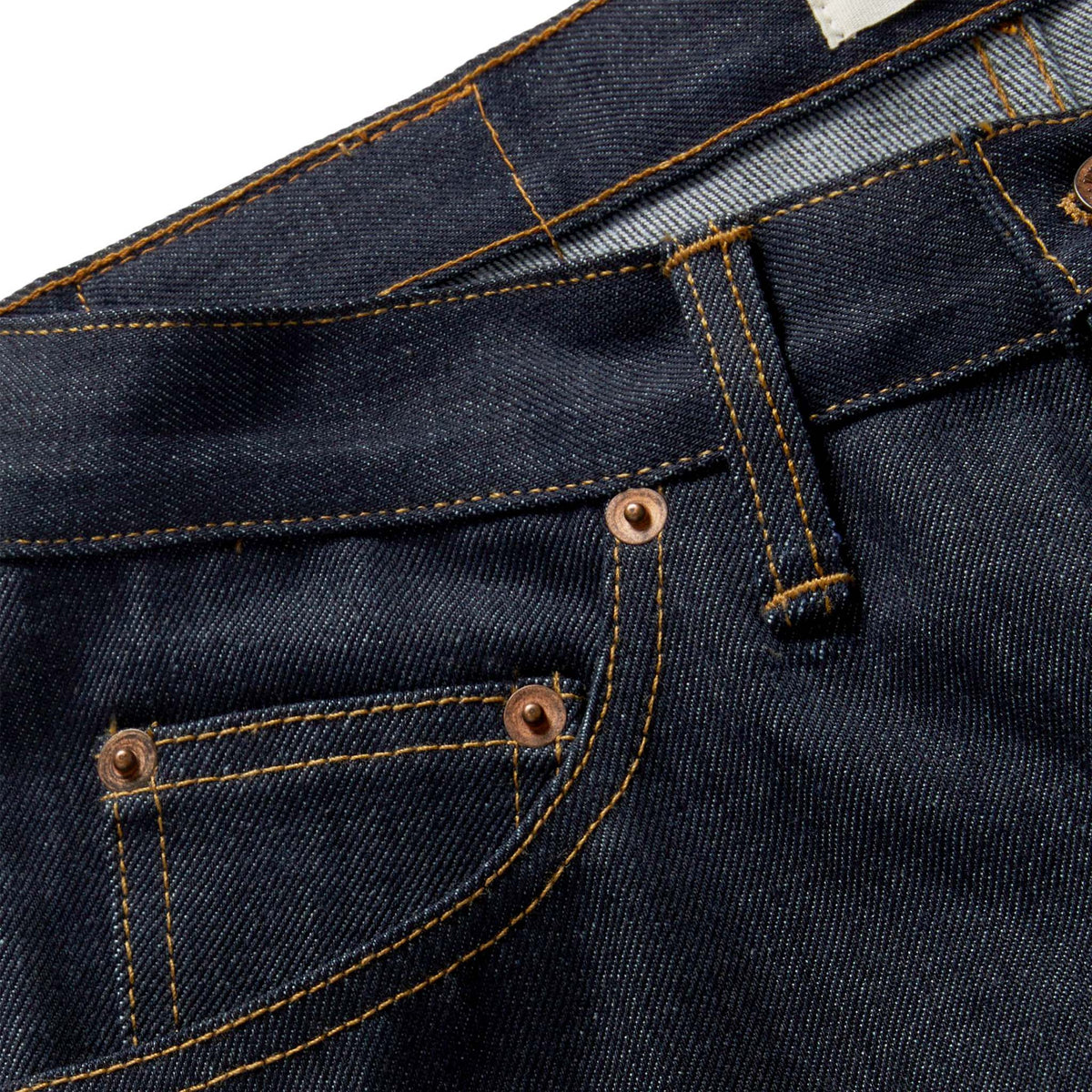 The Slim Jean in Cone Mills Cordura Denim