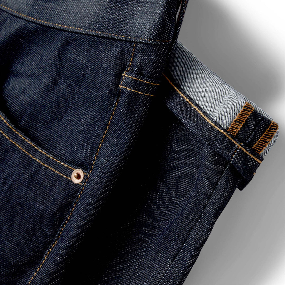 The Slim Jean in Cone Mills Cordura Denim