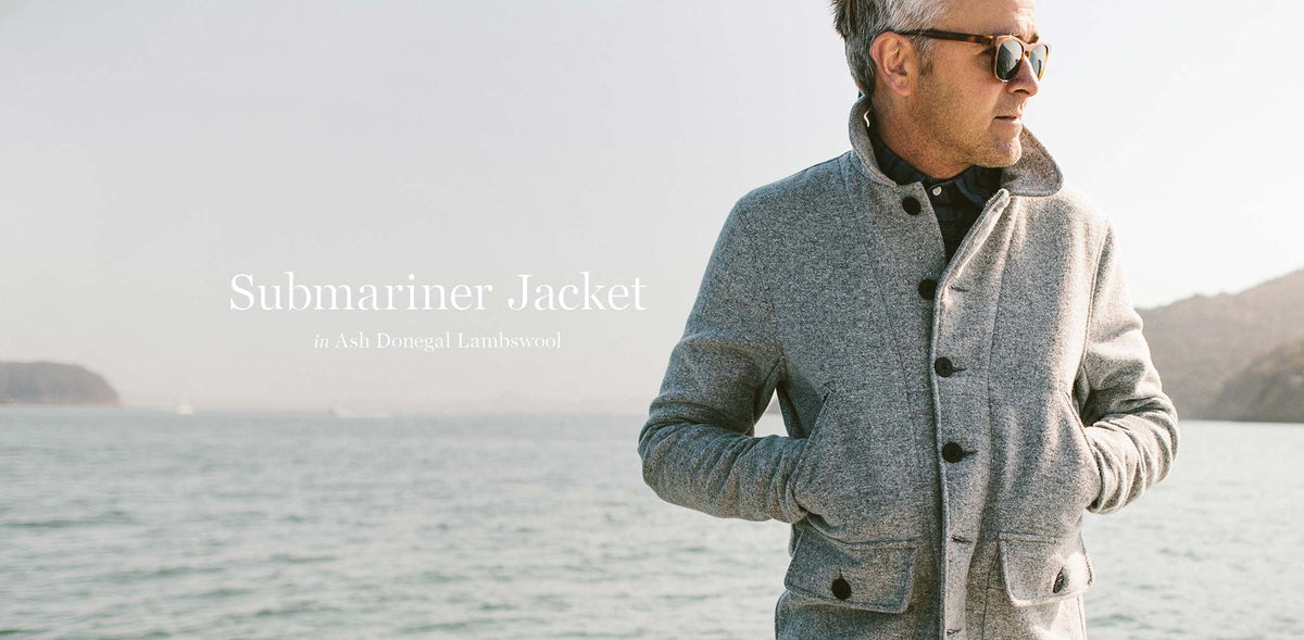 The Submariner in Ash Donegal Lambswool