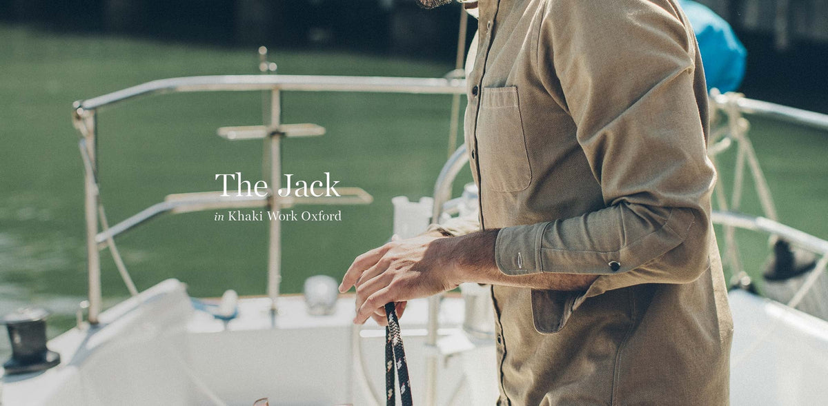 The Jack in Khaki Work Oxford