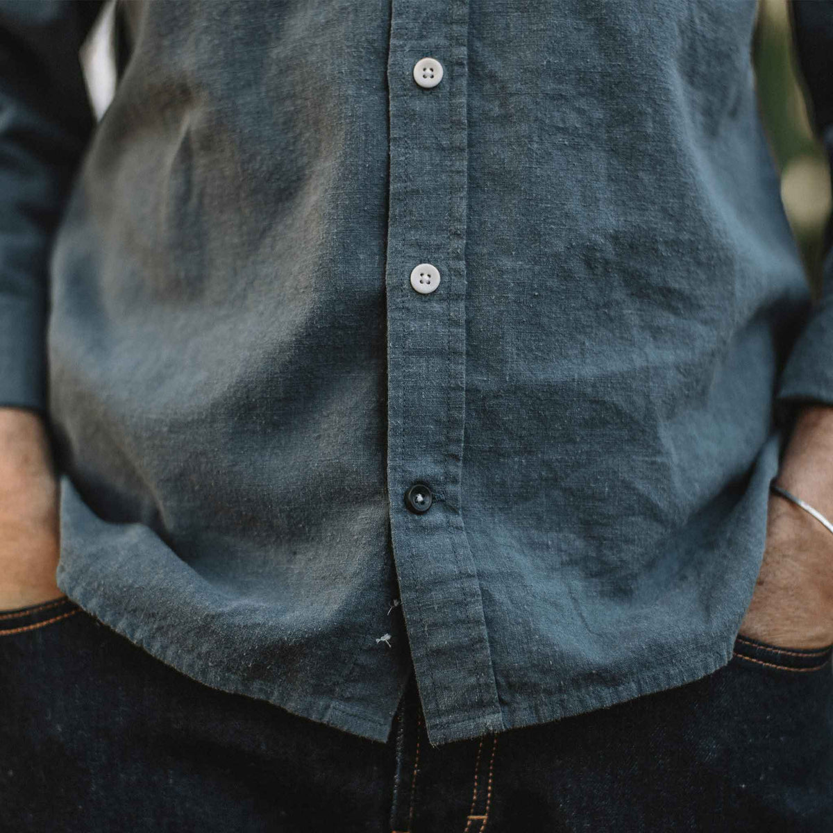 The Jack in Dusty Blue Hemp