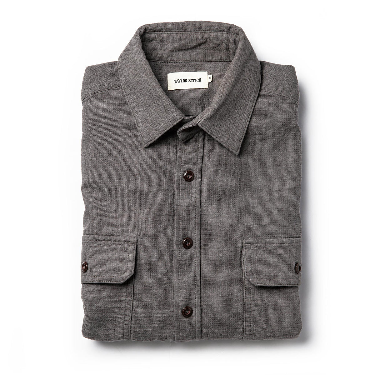 The Corso in Charcoal Double Cloth
