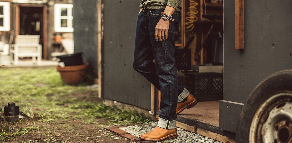 The Democratic Jean in Organic Stretch Selvage