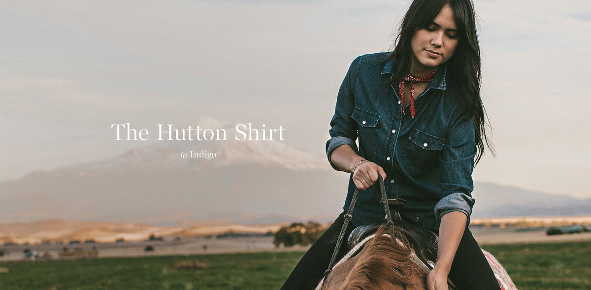 The Hutton Shirt in Indigo