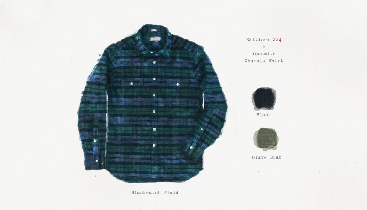 The Yosemite Shirt in Olive Drab